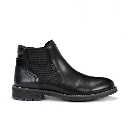 Botín Terry Chelsea Negro - FLUCHOS