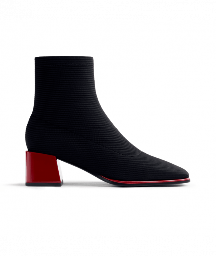 Botin Licra Negro Inger - GIOSEPPO